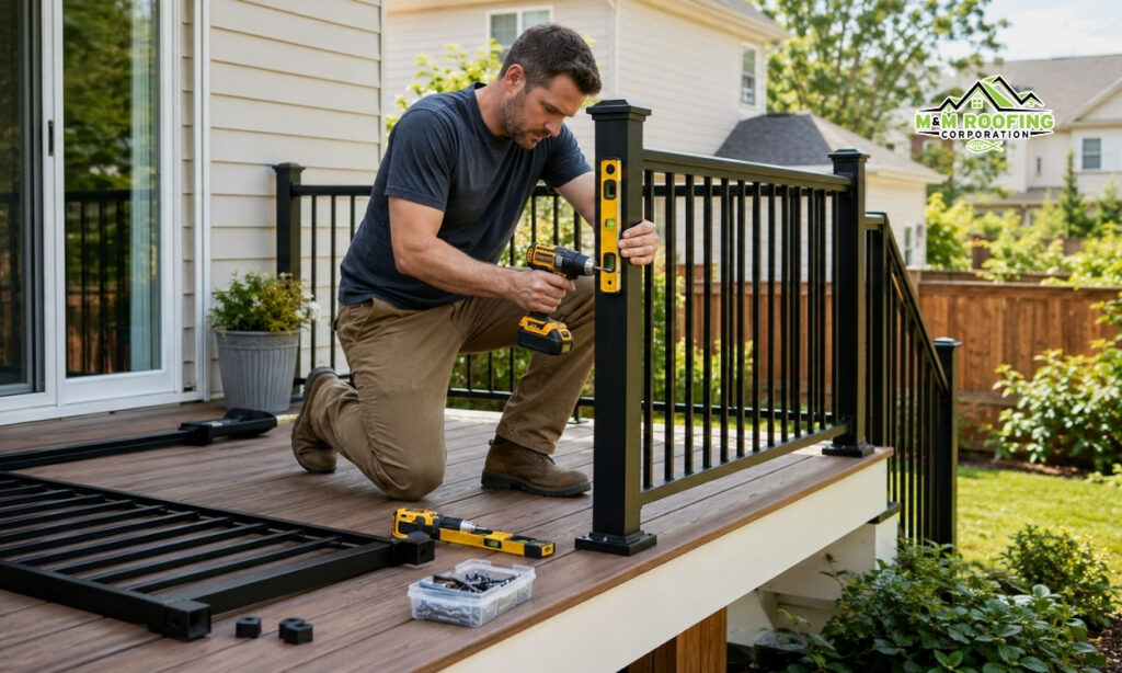 How to Install Metal Railing on a Deck: Step-by-Step Guide